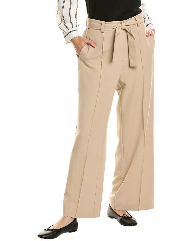 Price Rollback Adrianna Papell Twill Wide Leg Pant
