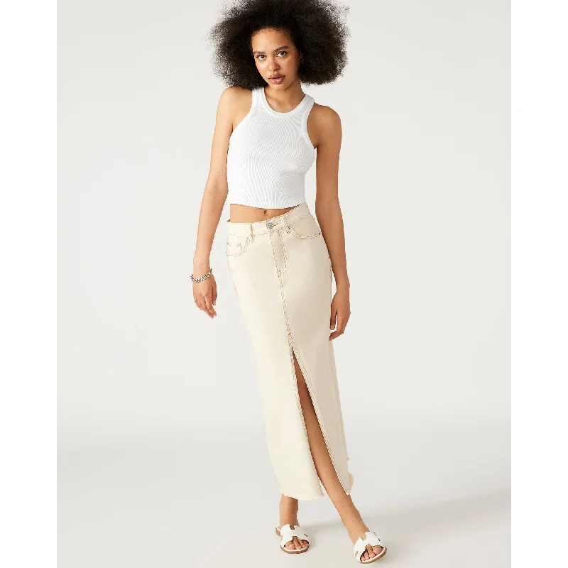 Special Savings Avani Denim Skirt Ivory