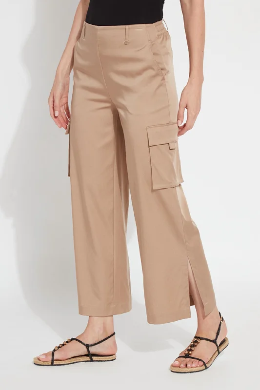 Sneak Peek Sale Calypso Cargo Pants In Tanned