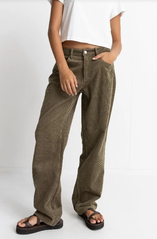 Reduced Prices Chloe Low Rise Pants In Sage