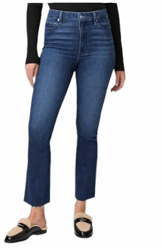 New Deals Claudine Maternity With Raw Hem Jeans In Sail Away