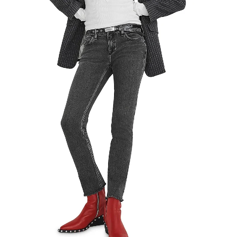 Price Reduction Dre Womens Low Rise Slim Boyfriend Jeans