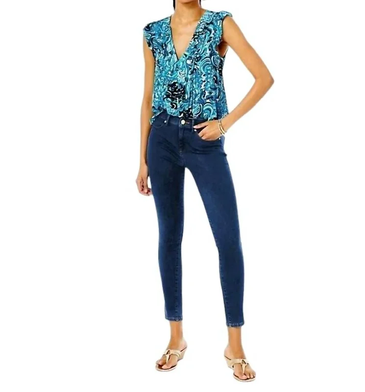Inventory Reduction Eagan High Rise Super Skinny Jean In Bennet Wash