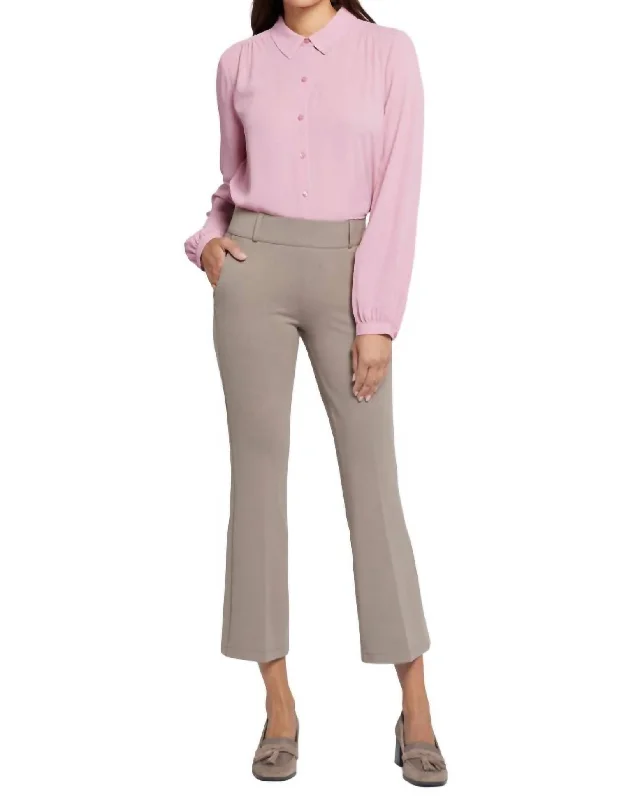Unbeatable Prices Flared Ankle Pants In Saddlewood