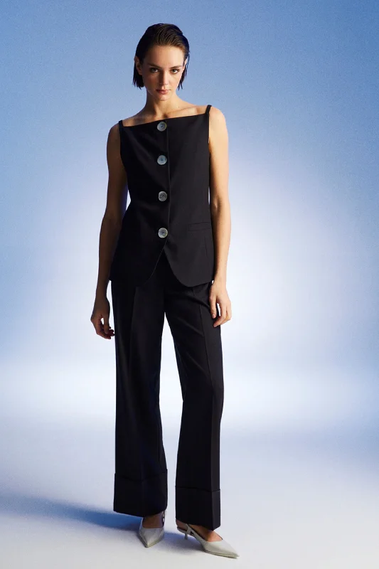 Exclusive Savings High-Waist Flowy Palazzo Pants