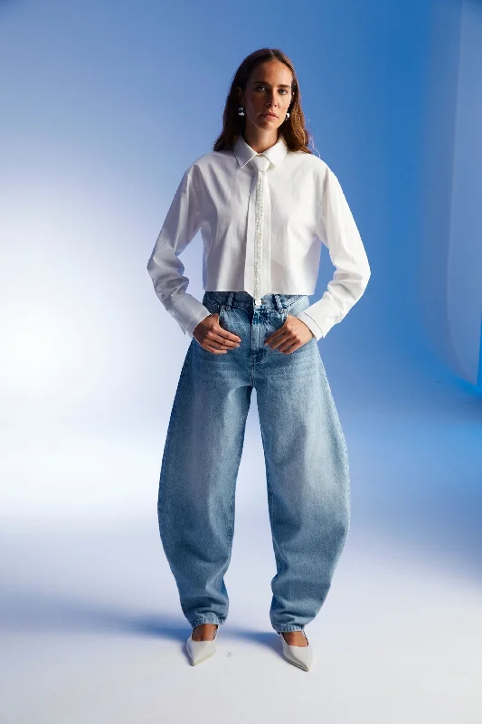 Hurry In High Waisted Jeans