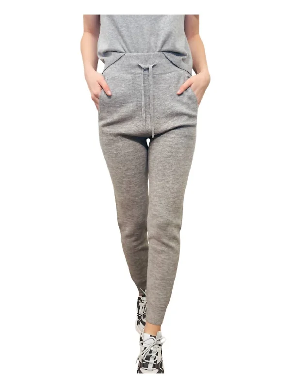 Buy More, Save More Knit Jogger In Grey