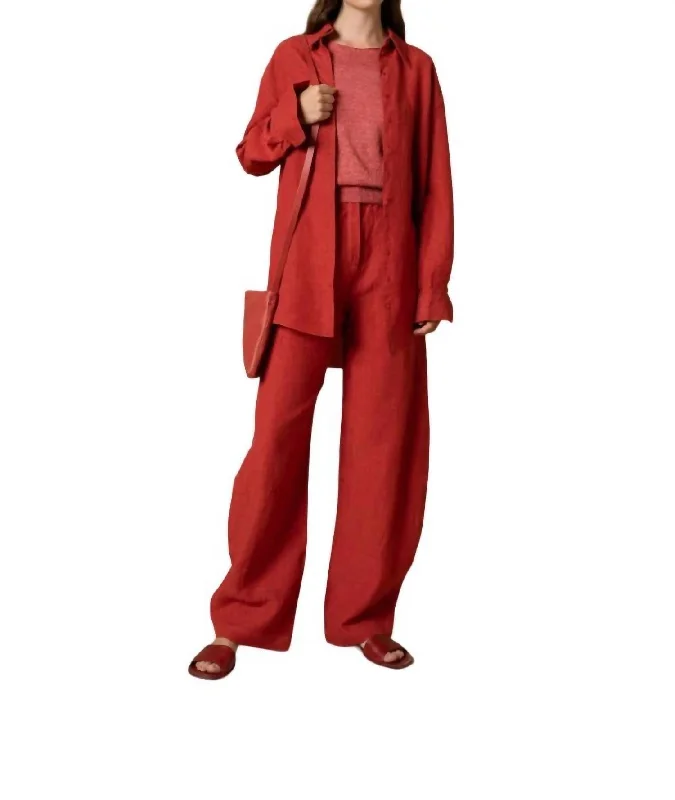 Price Reduction Marlo Pants In Hibiscus