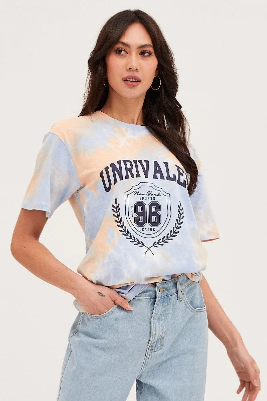 Overstock Multi Short Sleeve Graphic Tee