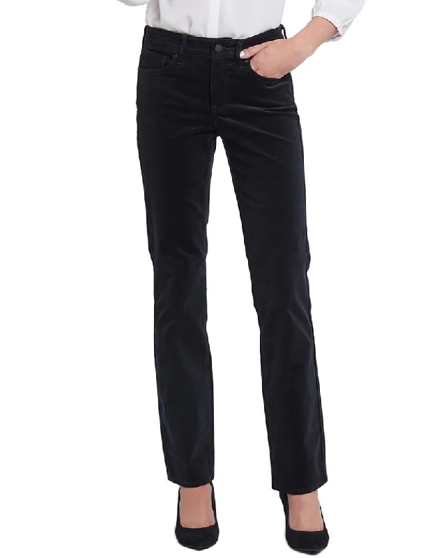 NYDJ Marilyn Black Straight Jean