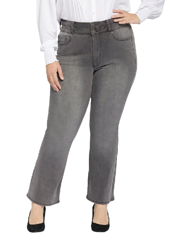 Great Deals NYDJ Plus Ava High-Rise Flare Jean