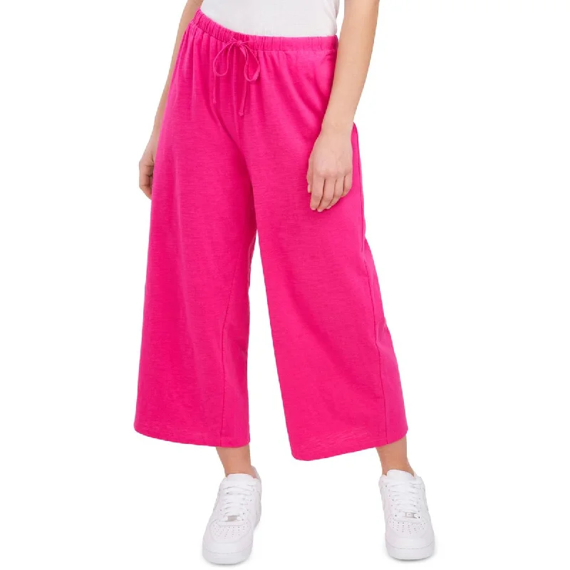 Huge Discounts Patrice Womens Cropped Knit Wide Leg Pants