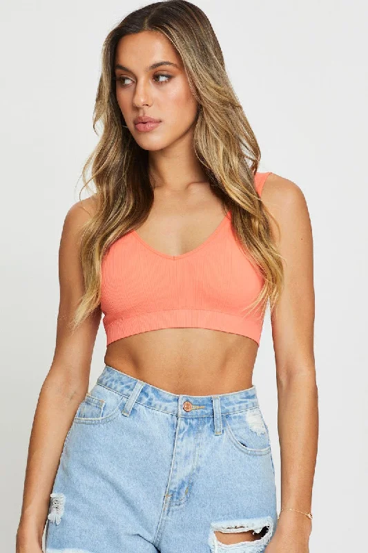 Price Smash Red Bralette Seamless