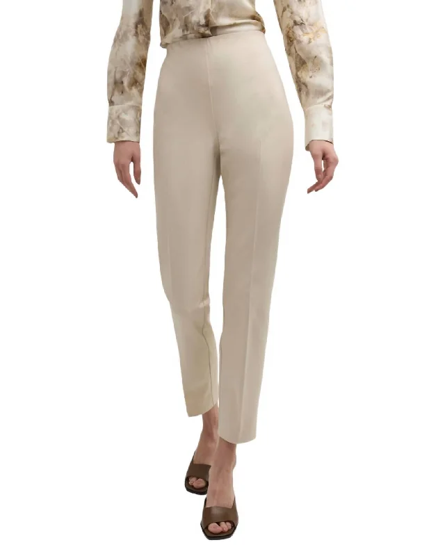 Price Drop Alert Stanton Tapered Stretch Ankle Pants In Pebble