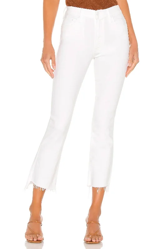 Unmissable Offer The Insider Crop Step Fray Jeans In Fairest Of Them All