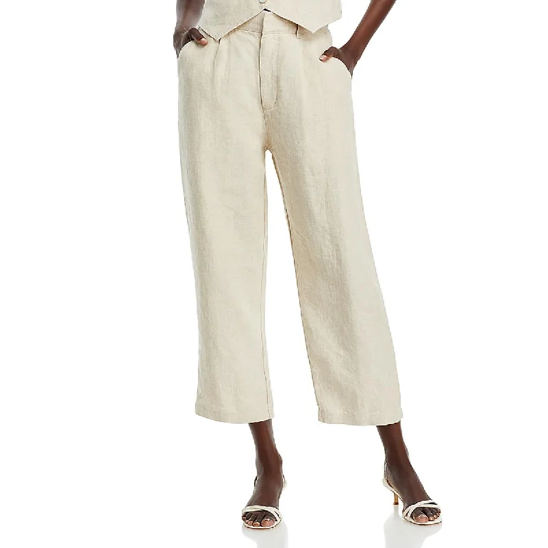 Quick Sale Womens Relaxed Pleated Trouser Pants