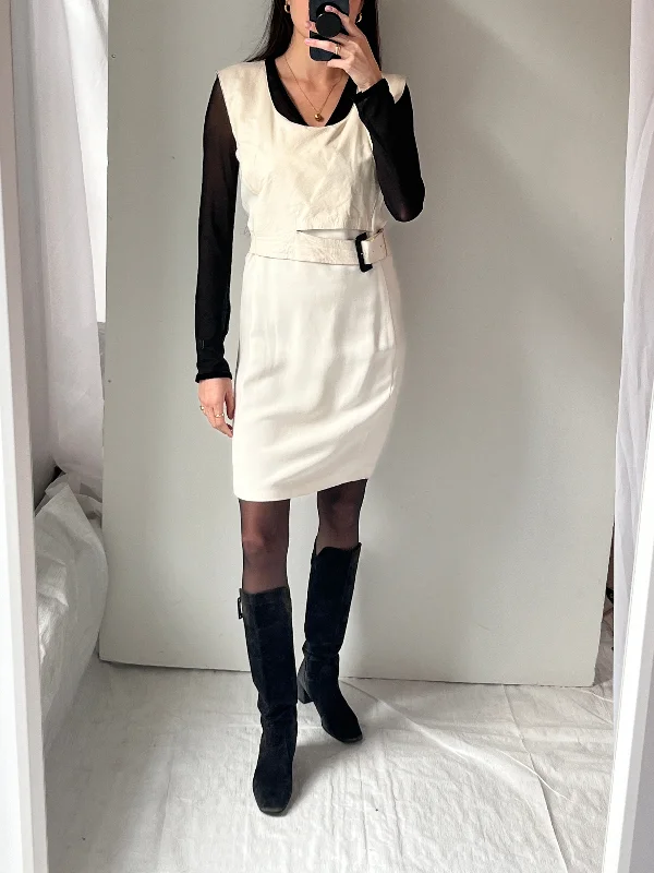 Daily Deals Costume National Leather Dress