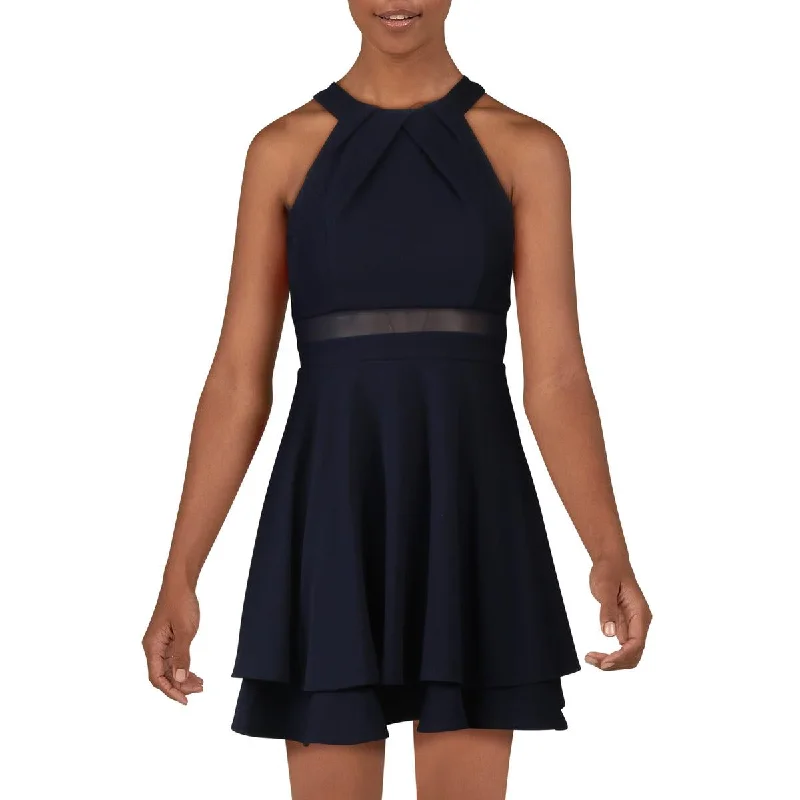Year-End Sale Emerald Sundae Womens Juniors Sleeveless Mini Cocktail And Party Dress