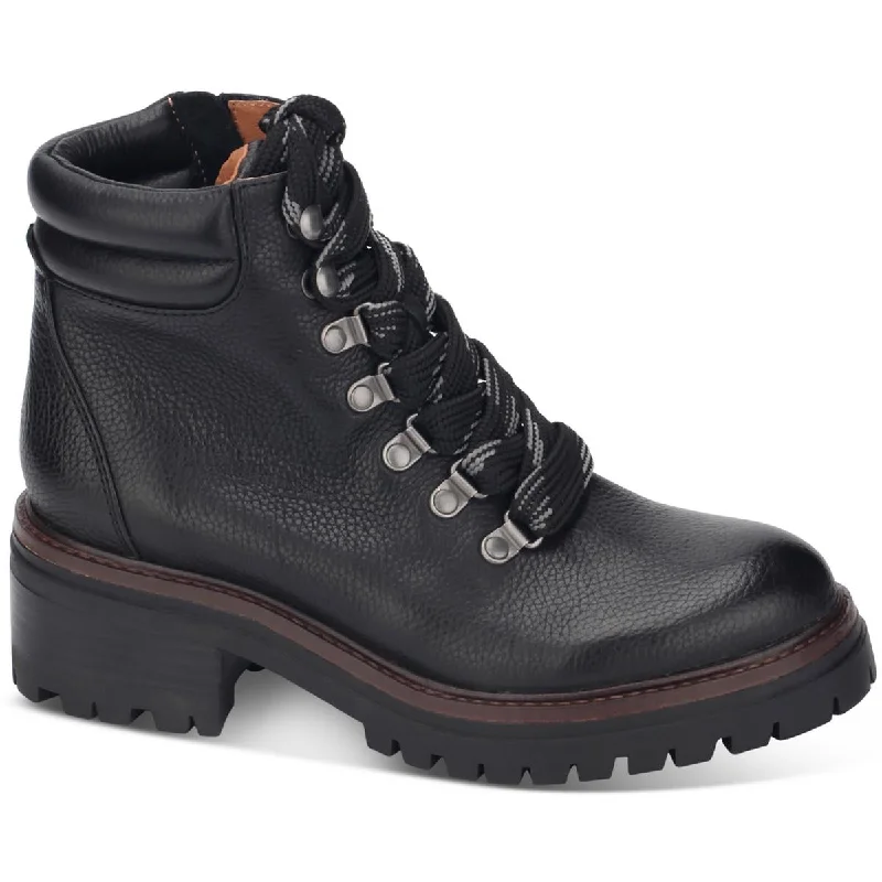 Grand Opening Sale Gentle Souls by Kenneth Cole Womens Brooklyn 2.1 Leather Lace Up Booties
