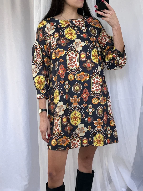 Price Fest See x Chloe Collared Silk Dress
