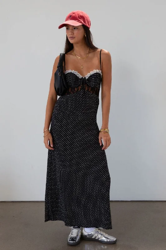 Epic Deals Seeing Spots Maxi Dress