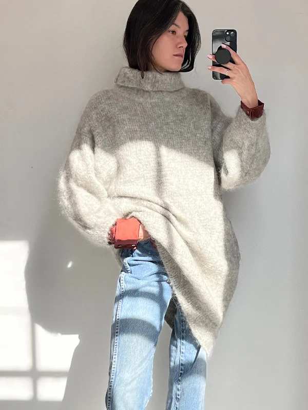 Don't Wait Mohair oversized turtleneck / dress