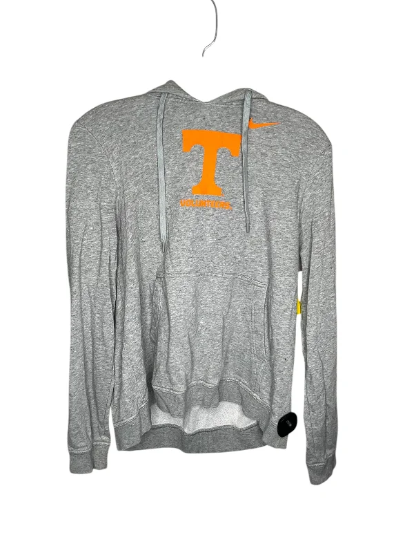 Crazy Deals Athletic Sweatshirt Hoodie By Nike In Grey, Size: M