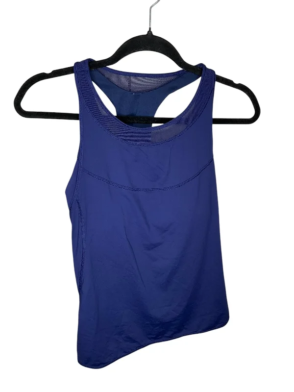 Inventory Reduction Athletic Tank Top By Lululemon In Blue, Size: 8