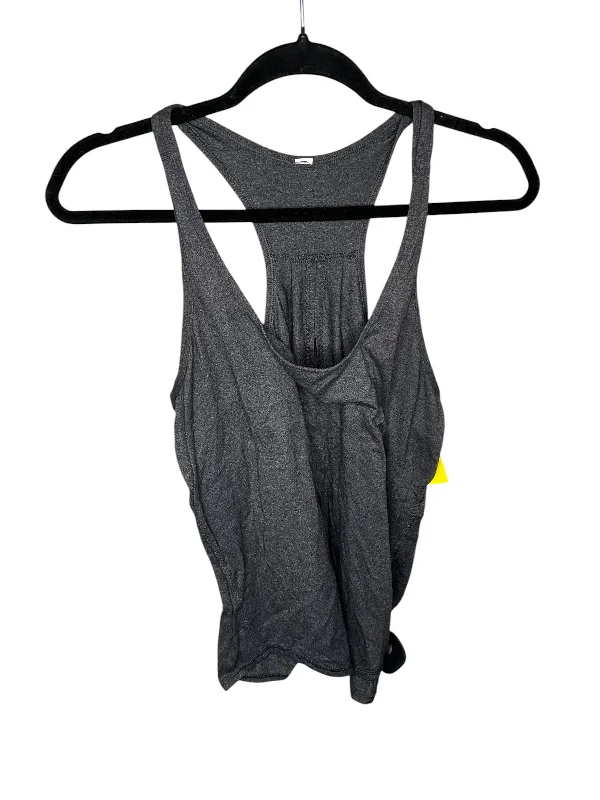 Anniversary Sale Athletic Tank Top By Lululemon In Grey, Size: L