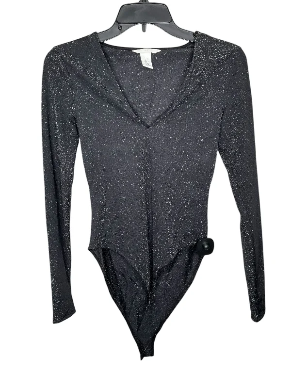 Early Bird Discount Bodysuit By H&m In Black, Size: S