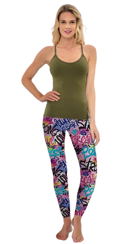 Graffiti Full Leggings