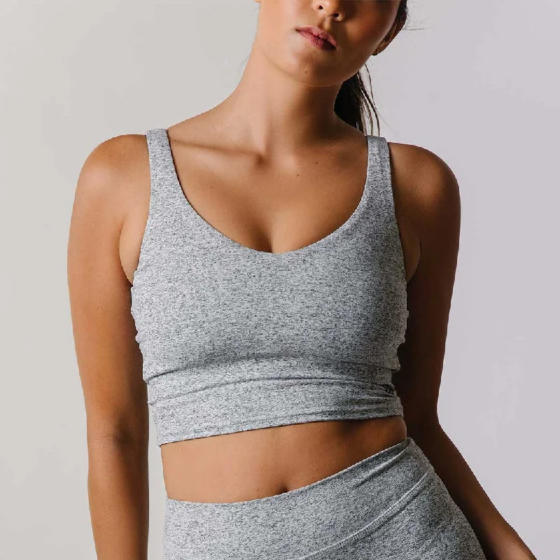 Heather Grey Focus Tank