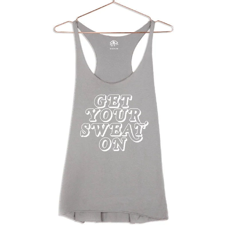 Deep Discounts Get Your Sweat On Racerback Tank