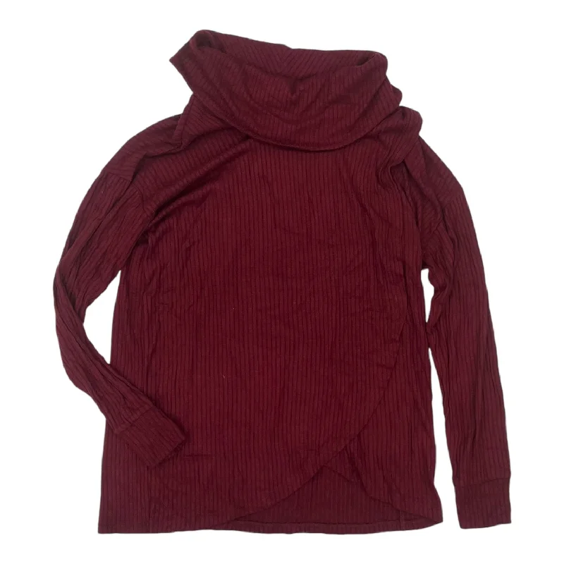 Super Savings Mat Sweater By A Glow In Red, Size:M