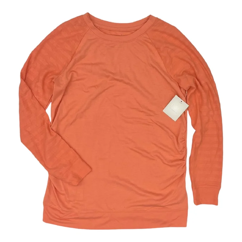 Exclusive Access Mat Top Ls By A Glow In Orange, Size:M