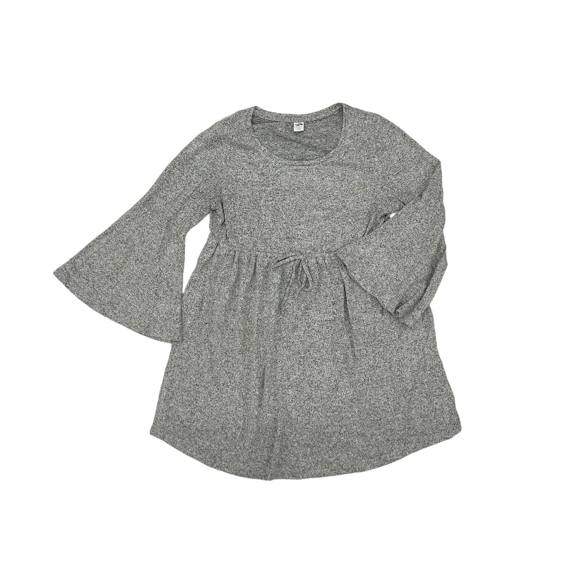 Early Access Mat Top Ls By Old Navy In Grey, Size:S