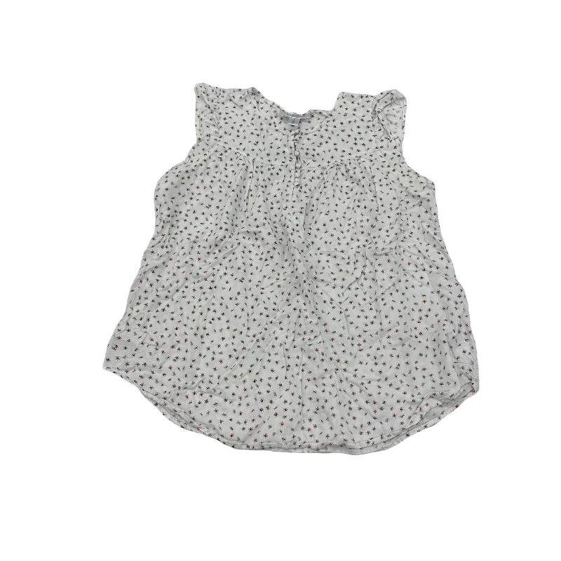 Instant Savings Mat Top Sleeveless By Motherhood In White, Size:L
