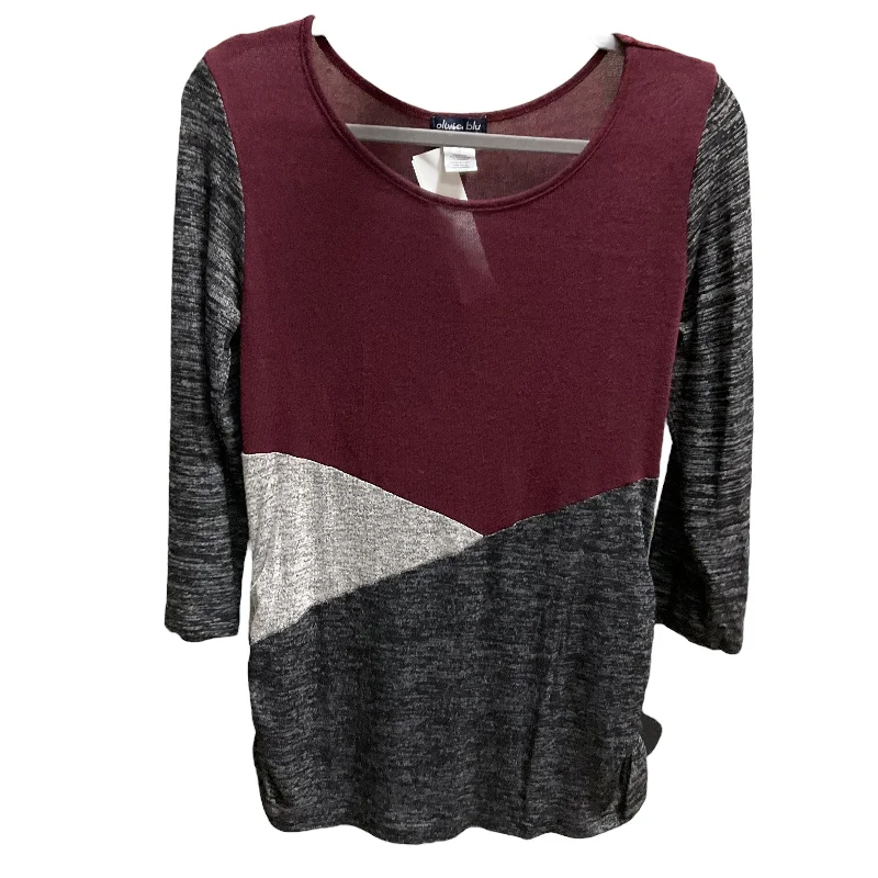 YEAR-End Clearance Maternity Top Long Sleeve By Olivia Blu, Size: S