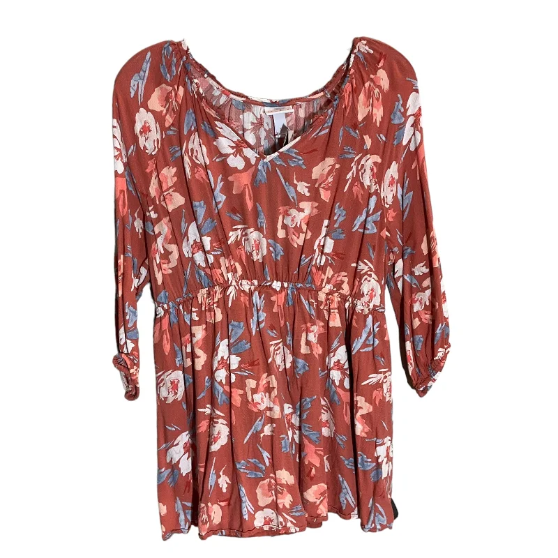 Deep Discounts Maternity Top Short Sleeve By Isabel Maternity, Size: L
