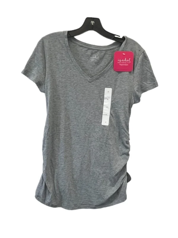 Super Bargain Maternity Top Short Sleeve By Isabel Maternity, Size: S