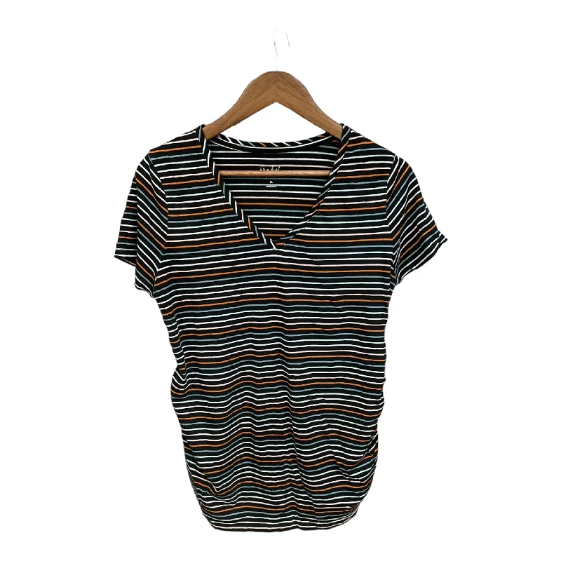 Big Discounts Maternity Top Short Sleeve By Isabel Maternity, Size: Xl
