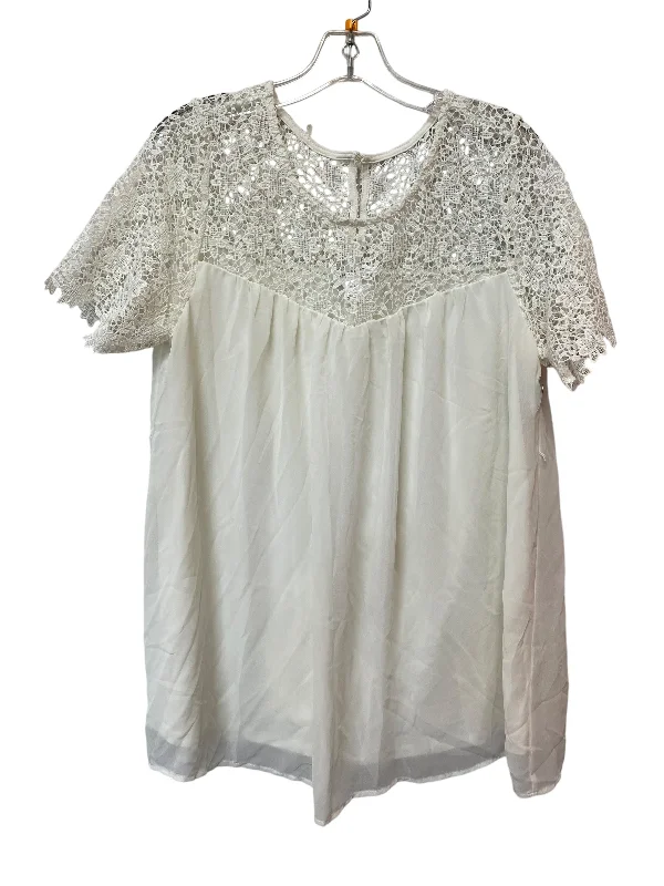 Unbeatable Prices Maternity Top Short Sleeve By Motherhood, Size: L