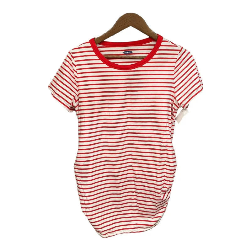 Act Fast Maternity Top Short Sleeve By Old Navy, Size: L
