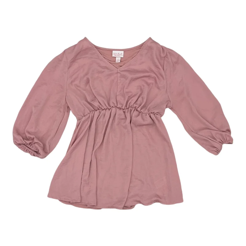 Act Now PINK MAT TOP LS by ISABEL MATERNITY Size:S