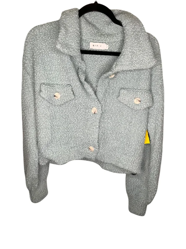 Deal Dash Sweater Cardigan By Mable In Blue, Size: L