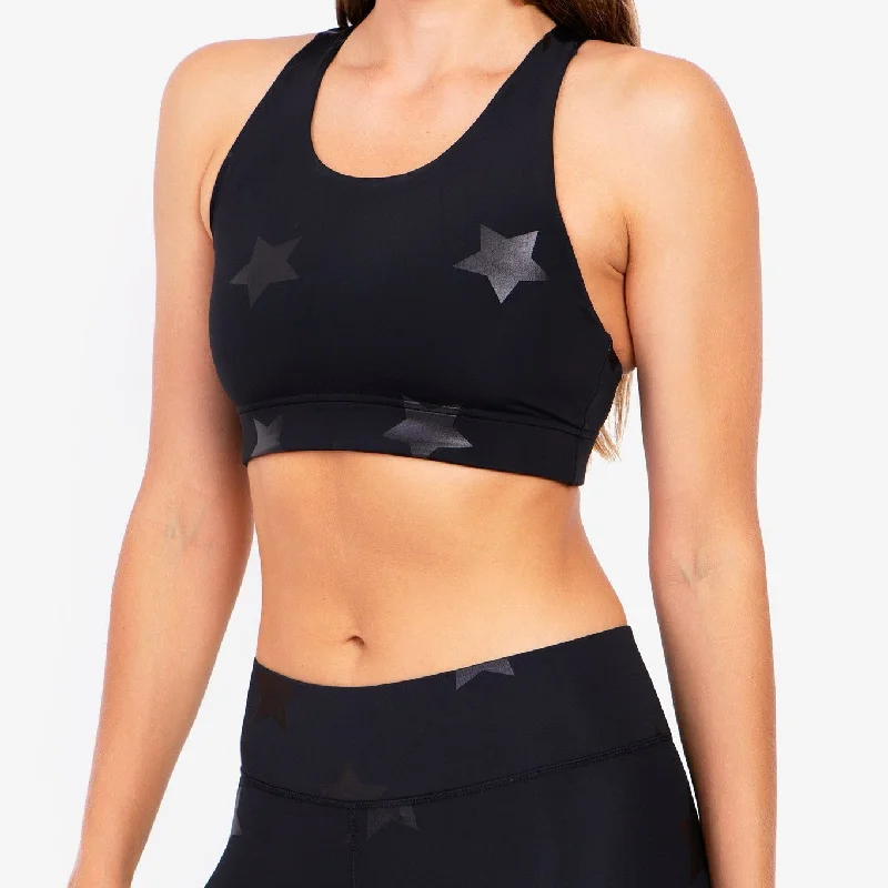 Black Tonal Star Foil
