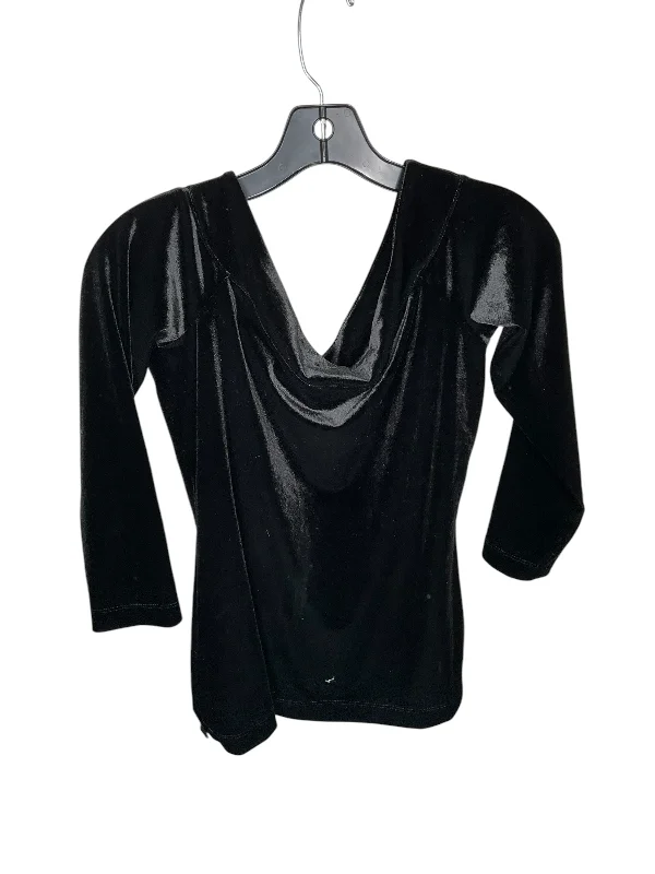 Today’s Deal Top Long Sleeve By Ann Taylor In Black, Size: S