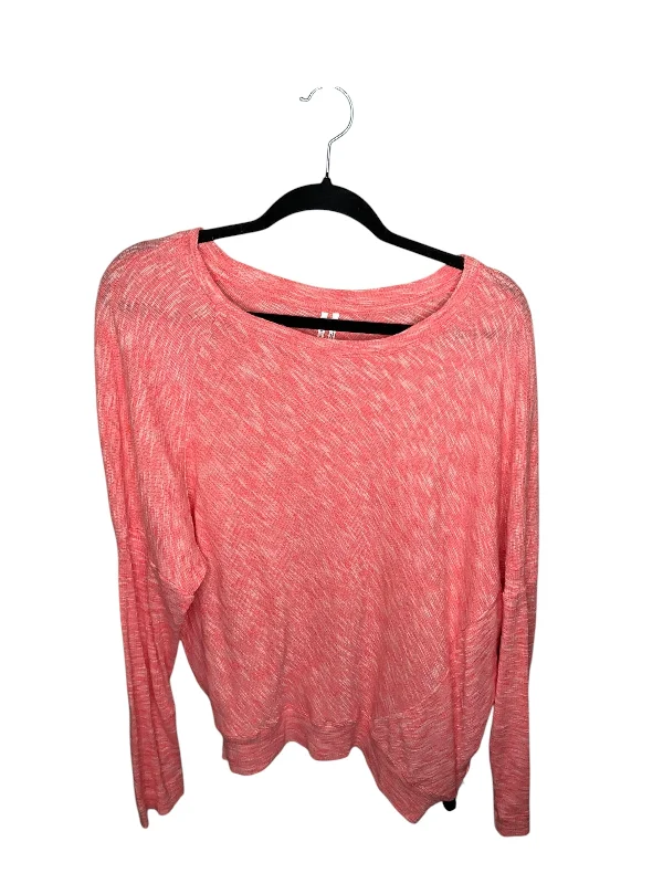 Exclusive Online Offer Top Long Sleeve By Anthropologie In Red, Size: M