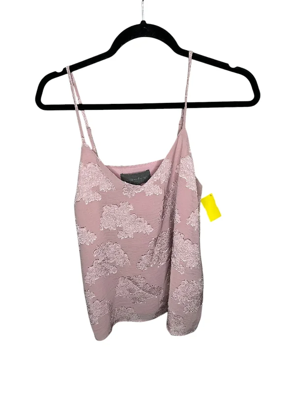 Savings Galore Top Sleeveless By Anthropologie In Pink, Size: S