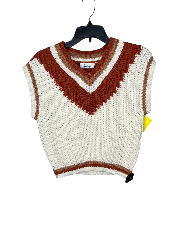 Special Savings Vest Sweater By Cmc In Multi-colored, Size: L